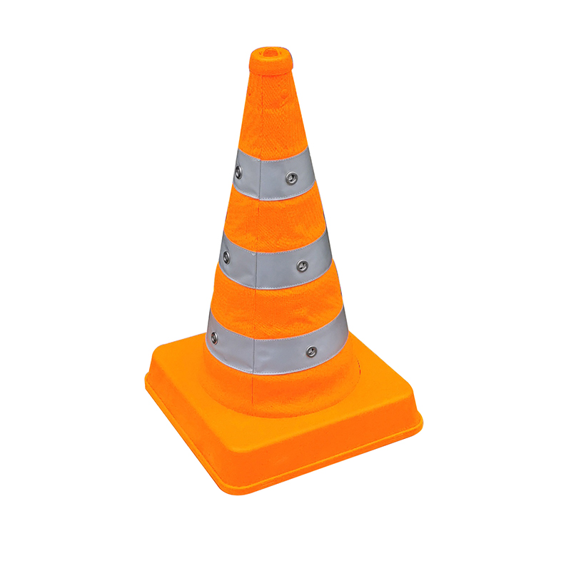 LED警（jǐng）示伸縮路錐