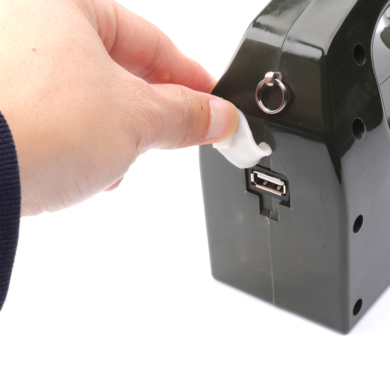 手搖（yáo）式充電巡檢工作燈